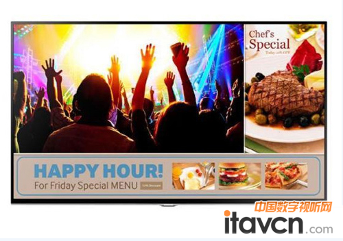 三星推智能數(shù)字標(biāo)牌電視
