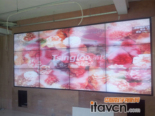 3X4 LCD拼接,海南某軍區