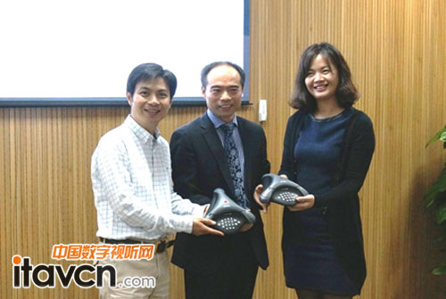 Polycom向亞杰商會(huì)捐助專業(yè)會(huì)議電話設(shè)備