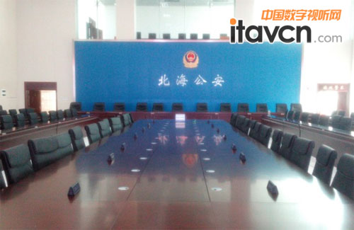 雷蒙無線表決系統落戶北海市公安局