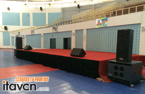 PAL擴聲設備室內應用現場