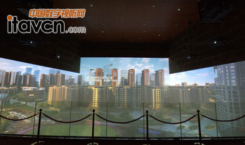 松下工程投影機深圳前海時代售樓處項目