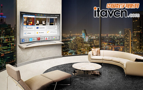 三星首款曲面電視營造酒店IMAX影院私享體驗