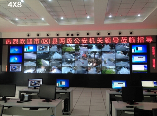 4X8,32塊LCD液晶拼接