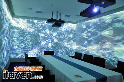 索尼激光工程投影大挑戰——沉浸式餐廳