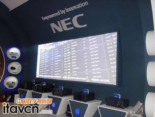 NEC����ͶӰȫϵ�Юa(ch��n)Ʒ����Infocomm China 2015չ��