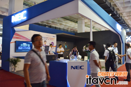 NEC展位