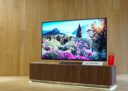 索尼推新品4K HDR超薄液晶電視