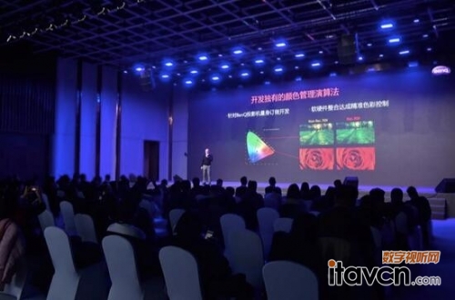 廣色域表現豐富色彩