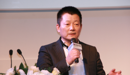 雅圖“掌門人”謝敬為2014新概念投影發布會致辭