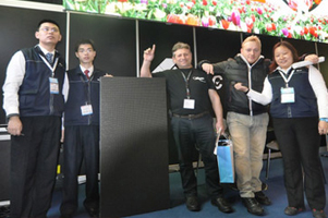 科美芯亮相2014荷蘭ISE國際視聽展覽會