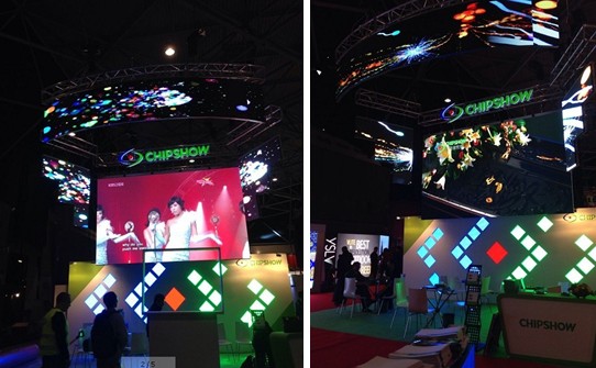 齊普光電攜高端LED產品亮相ISE2014