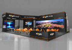 InfoComm艾比森炫酷展臺新品技術搶先知